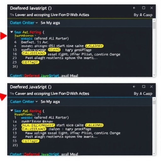 JavaScript Deferring JavaScript延迟加载 非关键脚本后置