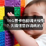 16G显卡也能调大模型？先搞懂显存消耗的3大核心原因（图4）