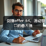 剑指offer-64、滑动窗⼝的最⼤值（图2）