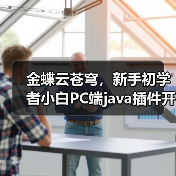 金蝶云苍穹，新手初学者小白PC端java插件开发教学示例