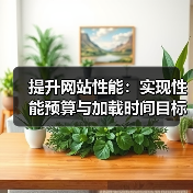 提升网站性能：实现性能预算与加载时间目标的关键策略（图2）